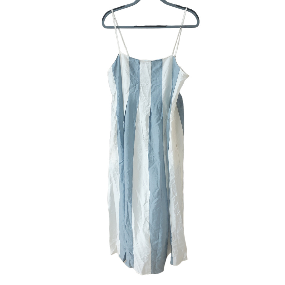 Madewell Pleated Midi Sundress Dress NWT - Picture 3 of 11